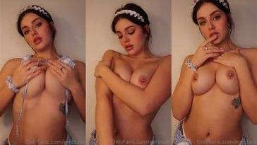 Emily Black Nude Tits Teasing Video  on picsfans.net