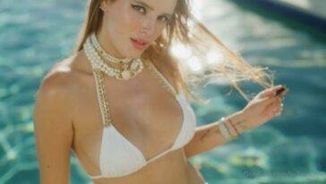 Bella Thorne Pool Bikini Onlyfans Video  - Usa on picsfans.net