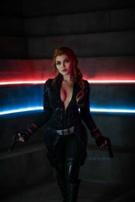 Kalinka Fox Nude Black Widow Cosplay Patreon Set  - Russia on picsfans.net
