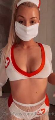 Therealbrittfit Naughty Nurse  Video on picsfans.net