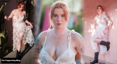 Ireland Baldwin Shows Off Her Sexy Breasts in a New Shoot - Ireland on picsfans.net