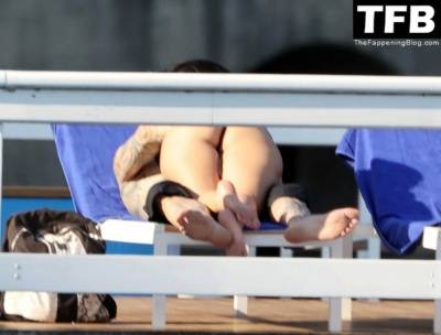 Kourtney Kardashian & Travis Barker Continue Their Ever Blossoming Romance by Packing on the PDA at Lake Como on picsfans.net