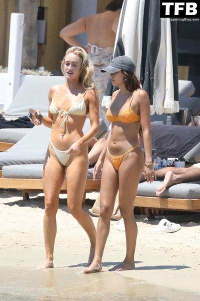 Kyra Transtrum Enjoys the Beach with Maddie Young on picsfans.net