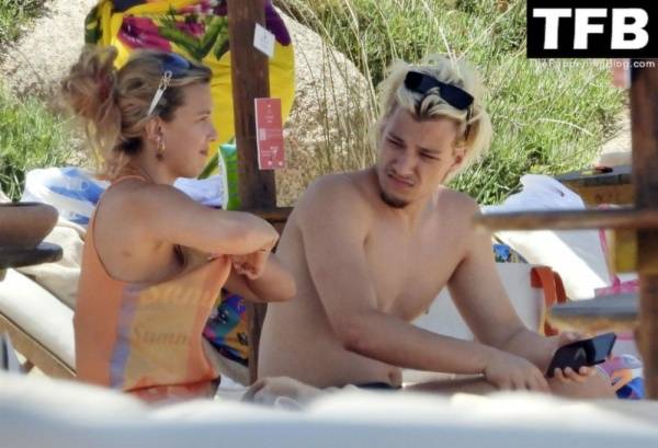 Millie Bobby Brown & Jake Bongiovi Enjoy Their Holidays Together Out in Sardinia on picsfans.net