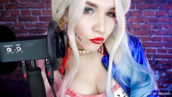 Kitty Klaw ASMR - Harley Quinn Licking & Mouth sounds on picsfans.net