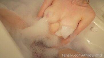 Amouranth Nude Bathtub Vibrator Fansly Video Leaked on picsfans.net