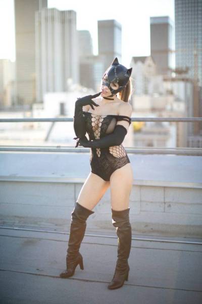 Liz Katz Nude Catwoman Bondage Cosplay Onlyfans Set Leaked on picsfans.net